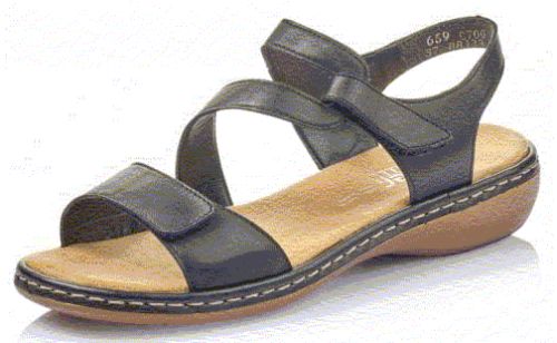 Rieker Sandals 659C7-00 size 38